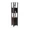 Organize It All 67" Espresso 5-Shelf Ambassador High Cabinet